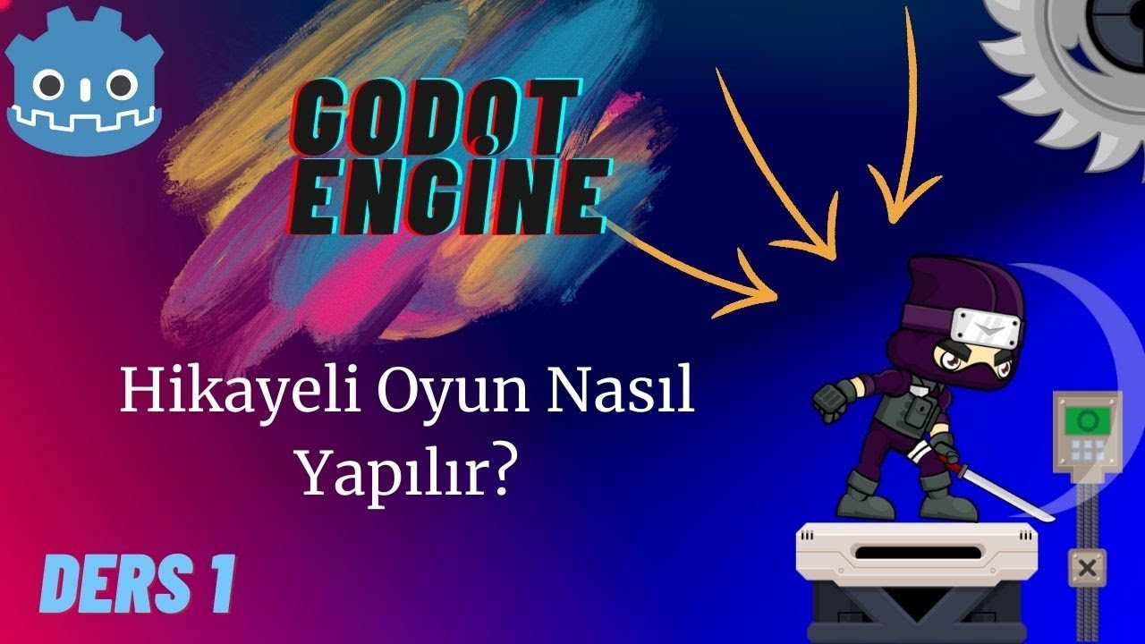 Godot Engine Ders 19 Menü Yapımı Boy and Girl Ninja BAGN